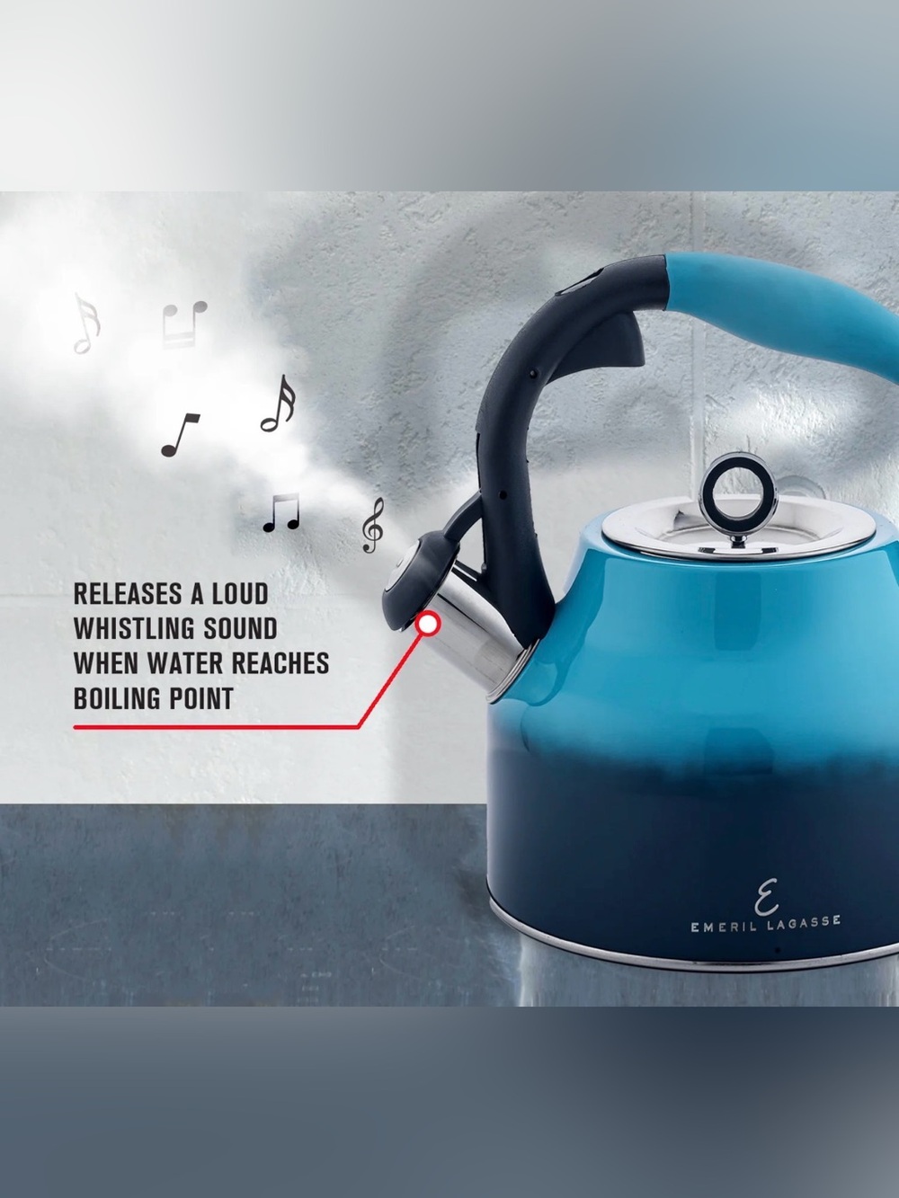 ☕️ Emeril Lagasse Tea Kettle - Picture 7 of 13